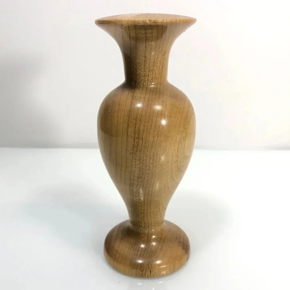 Vintage‎ Handmade Oregon Myrtlewood Vase